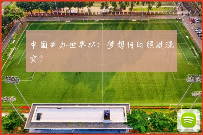 中国举办世界杯:梦想何时照进现实?