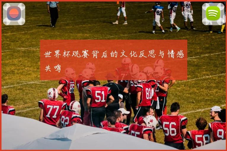 世界杯观赛背后的文化反思与情感共鸣